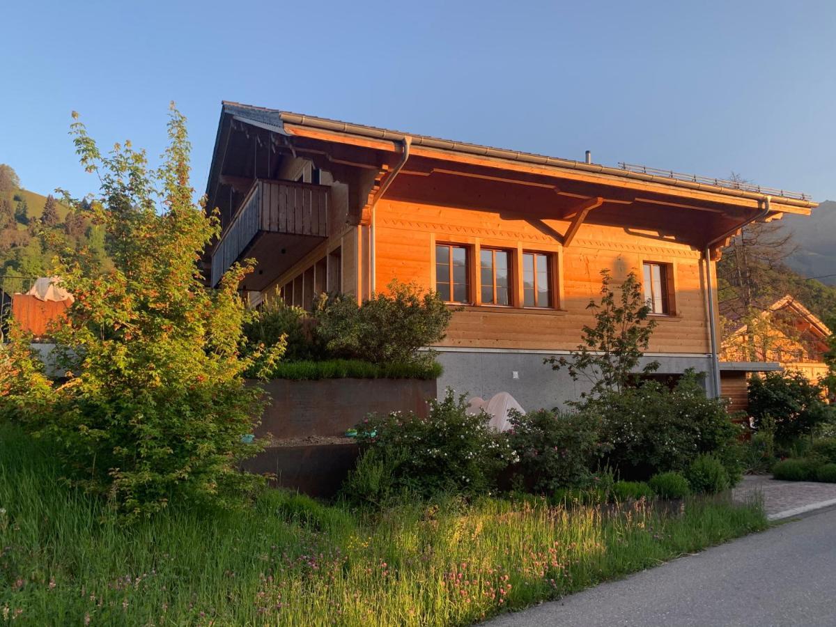 Chalet Park Apartment Mit Sauna Hamam Diemtigen Exterior photo